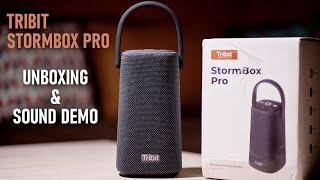 Tribit Stormbox Pro  Unboxing and Sound Demo