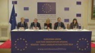 EU observers Kosovo election count transparent