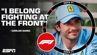 Carlos Sainz on his Formula 1 future & Ferraris special Miami livery  ESPN F1