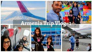 Armenia Trip Vlog 1  Flight to Yerevan  How to get Visa on Arrival SIM Card & how much it costs