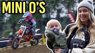 MOTO MOM MODE INITIATED AT MINI OS  Paige Craig Takes Jagger Racing Alone at an Amateur National