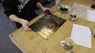 The Etching Process Adding an Aquatint