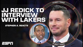 Stephen A. reacts to JJ Redick interviewing for Lakers’ head coaching job  First Take