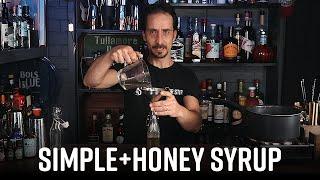 How to make Simple Syrup and Honey Syrup at home