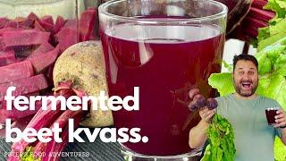 Beet Kvass that Actually Tastes Good