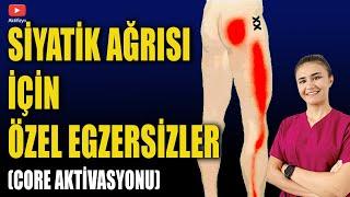 SİYATİK AĞRISI İÇİN ÖZEL EGZERSİZLERİ #aktifizyo #fiziktedavi  #siyatikağrısı