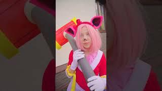 Excuse me BRAH Sonic the Hedgehog Sonic and Amy Rose in real life #trending #funny