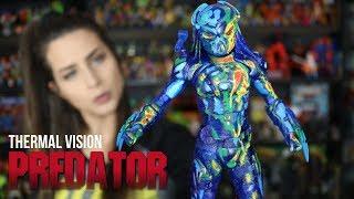 TRANSLUCENT Thermal Vision Fugitive Predator Figure