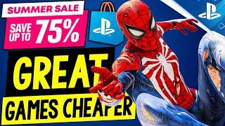 Tons of GREAT PSN Summer Sale 2024 Game Deals to Buy Must Own PS5PS4 Games WAY CHEAPER