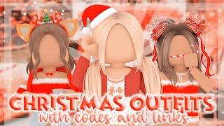 aesthetic roblox christmas outfits *with CODES AND LINKS*  dreamingxgrace
