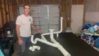 Plumbing a bathroom explained in 4 minutes. You CAN do it #diy #plumbing