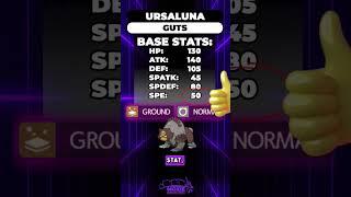 URSALUNA Is Really Strong In VGC... #shorts