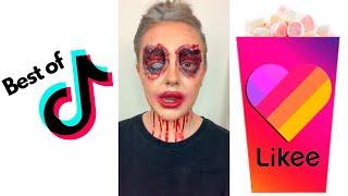 #shorts Halloween make app tutorial  САМЫЕ ЛУЧШИЕ ВИДЕО В LIKEE