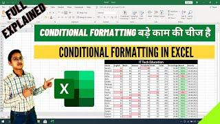 Conditional formatting in excel    Part 1