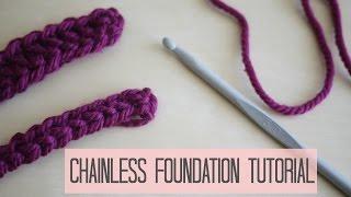 CROCHET Chainless foundation tutorial  Bella Coco