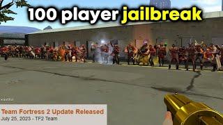 TF2 100 Player Jailbreak Server...