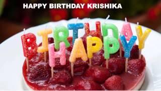 Krishika  Cakes Pasteles - Happy Birthday