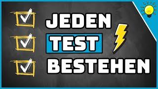 Prüfungsvorbereitung - Mit diesen 8 Tipps bestehst du JEDEN Test 