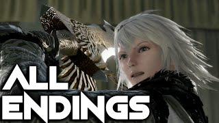 NieR Replicant - All Endings A B C D E