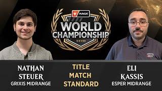 Eli Kassis vs Nathan Steuer  Title Match  Magic World Championship XXVIII