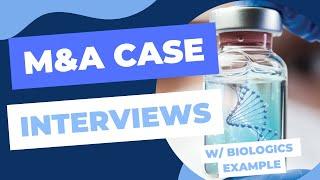 How to answer Mergers & Acquisition M&A consulting case interviews