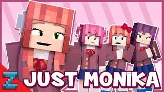 Just Monika” Minecraft Doki Doki Animated Music Video Song By Random Encounters