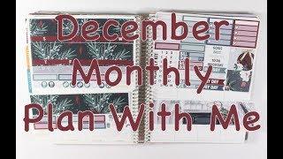 Plan With Me - December Montlhy
