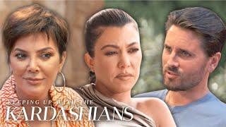 Kris Kim & Khloé Push Kourtney to Reconcile Relationship Drama with Scott Disick  KUWTK  E