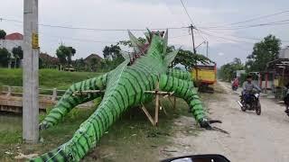 Takbiran model monster for Kutuk village ogoh ogohnya Takbiran 2023