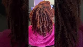 Loc Retwist  Leah J. #locs #locretwist #arizonahairstylist #arizonabraider