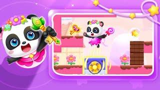 Baby Panda Crystal Adventure #6 - Help Miumiu to Walk Through the Maze - Babybus Game