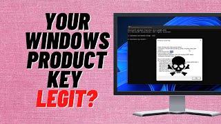 Find Out What Type of Windows Product Key You Have