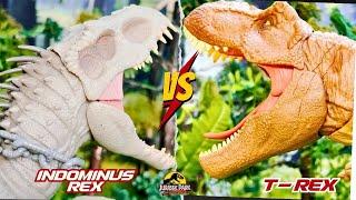 Indominus Rex vs Tyrannosaurus Rex Dino Tracker  Top Predator Face-off What is the winner? Tahous