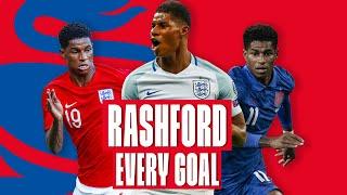 Every Marcus Rashford Goal for England   All Goals So Far  England