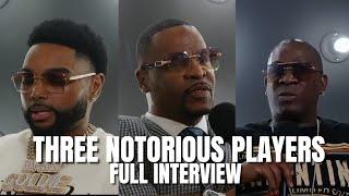 Three Notorious PLAYERS  “Is Diddy an Over-Glorified Pimp??” Game God Goldie Pimpin Ken Valentino