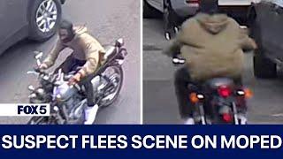 Man on motorbike wanted for multiple shootings in DC