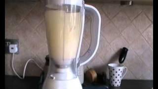 fish in a blender