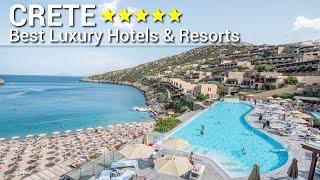 TOP 10 BEST 5 Star Luxury Hotels And Resorts In CRETE  GREECE   Part 1