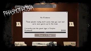 Phasmophobia  Weekly Challenge Mode  Grafton Farmhouse  Solo  No Commentary