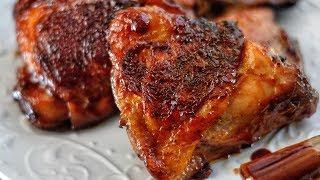 THE BEST OVEN BAKED BBQ CHICKEN RECIPE  SERIOUSLY ITS BOMB