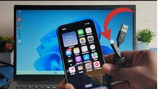 How to transfer files from laptop to iphone with cable photo video transfer kaise kare