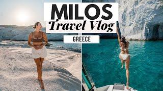 Milos Greece Vlog BEST Beaches in Greece?