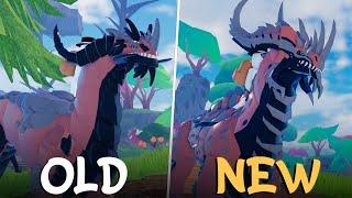 DEXYN Old vs New Model Comparison in Dragon Adventures Test Server