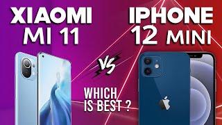 Xiaomi Mi 11 vs IPhone 12 Mini