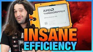 Crazy Efficient AMD Threadripper 7980X & 7970X CPU Review & Benchmarks