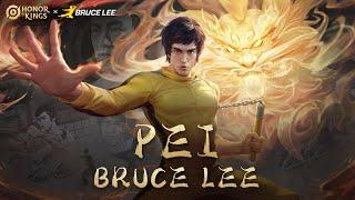 Skin kolaborasi Pei - Bruce Lee The Master of Kung Fu ID