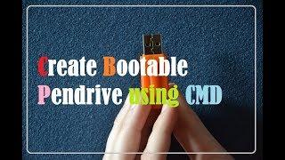 How to create a pendrive Bootable without any thirdparty software????