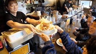 東京）どすこい飯が爆売れ！働く男たち学生大食いアニキ殺到の町中華がエグい丨Egg Fried Rice-Wok Skills In Japan