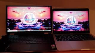 HP Spectre x360 15 Bang & Olufsen Speakers Sound Comparison with Macbook Pro 13