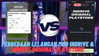 PERBANDINGAN PENGGUNAAN MOD INDRIVE CRITICAL UPDATE DAN INDRIVER ORIGINAL PLAYSTOR SIAPA YANG CEPAT?